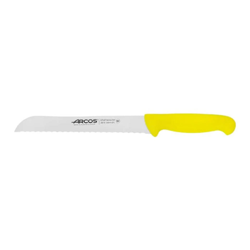 Brödkniv Gul 20cm