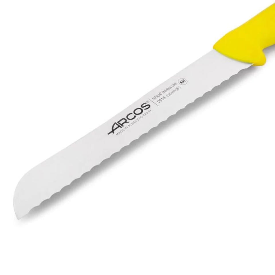 Brödkniv Gul 20cm