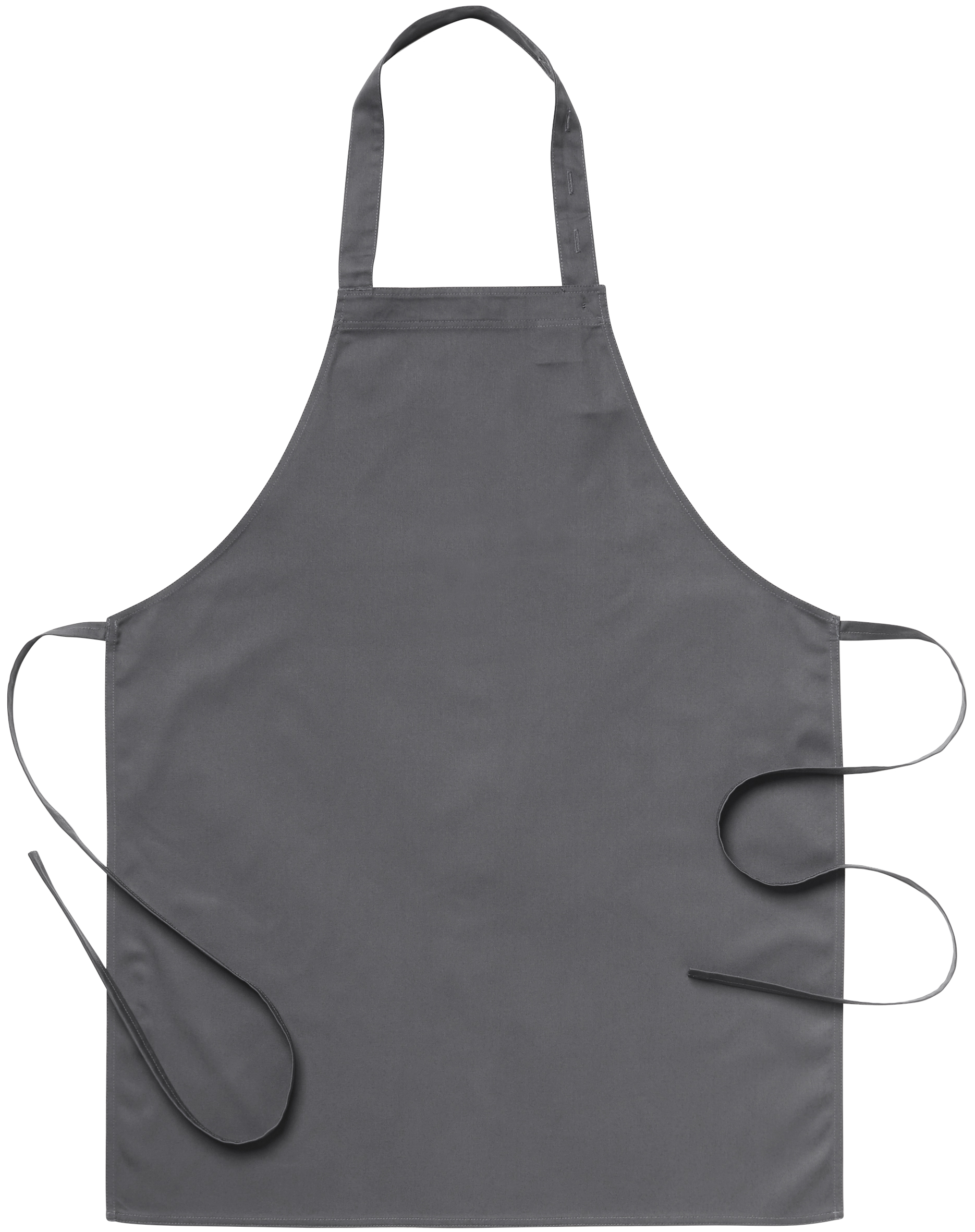 Bröstlappsförkläde 4574 Grå 75x90cm