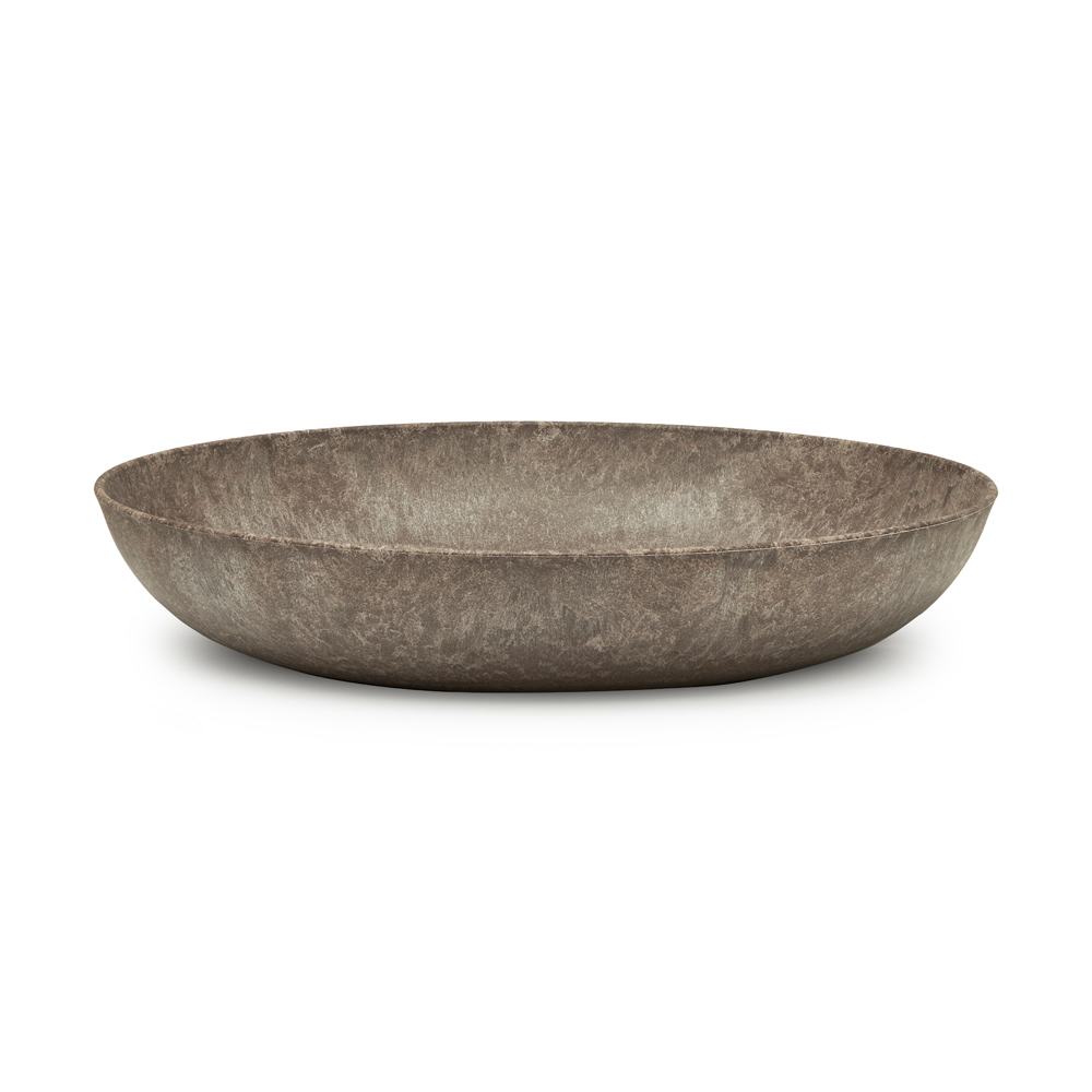 Skål Plast/Trä Natur Ø39cm