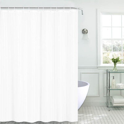 Duschdraperi Vit 200x180cm