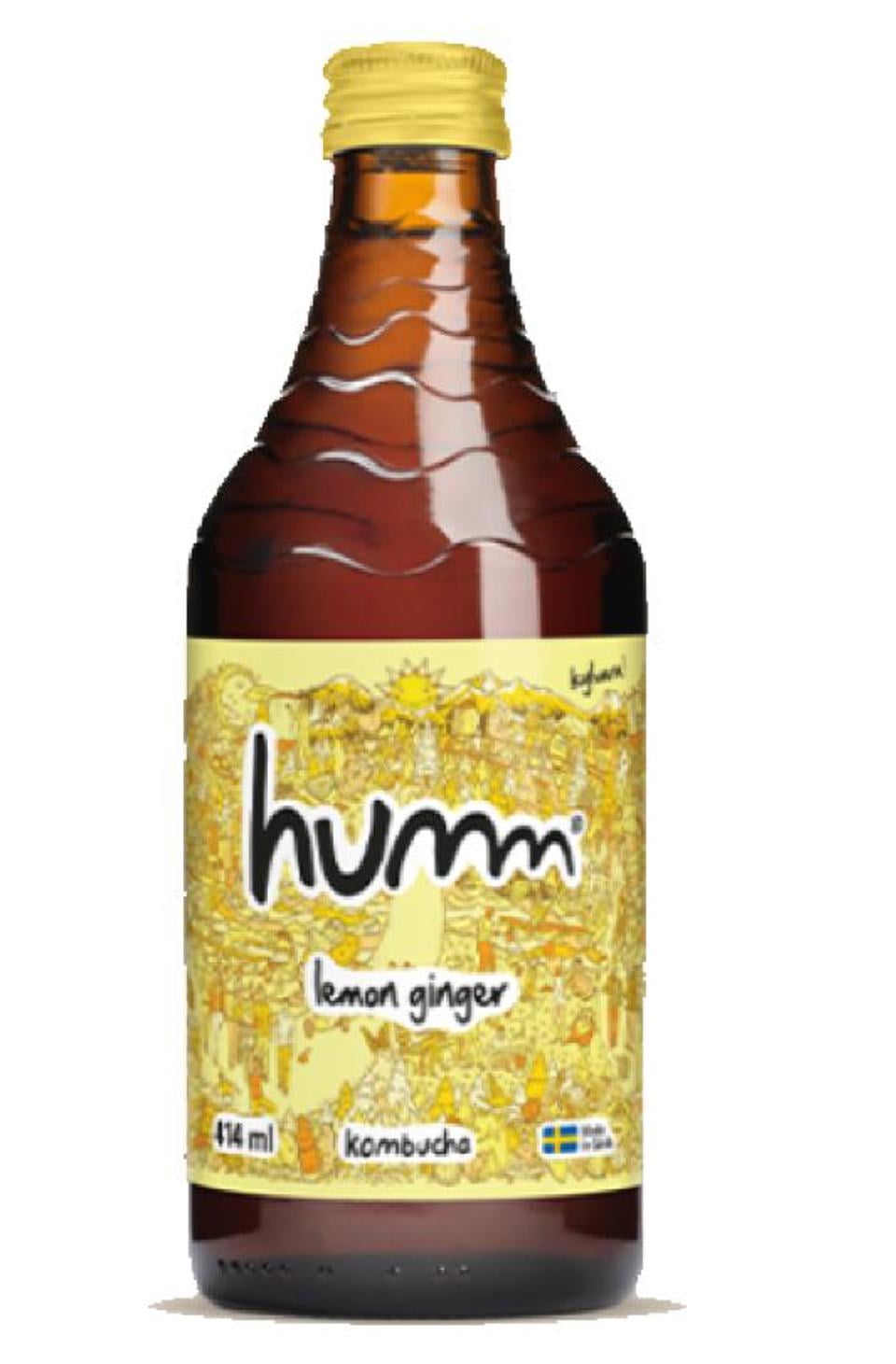 Kombucha Citron & Ingefära ENGL EKO