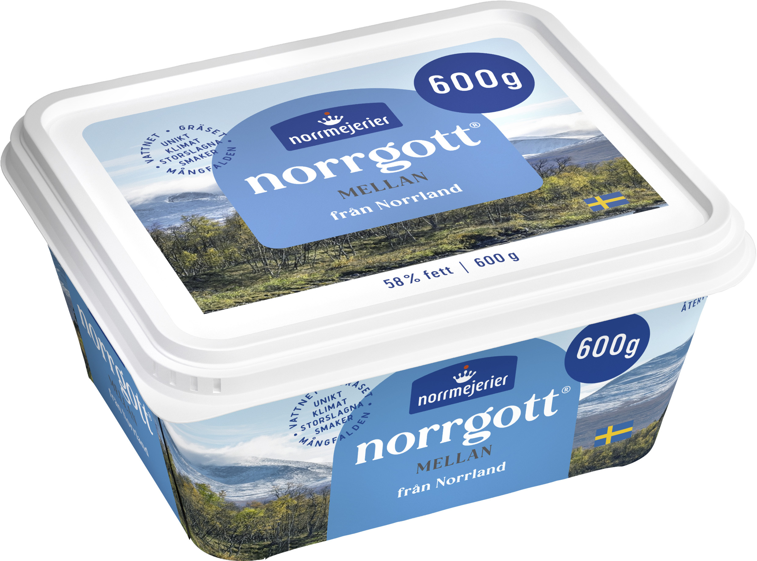 Norrgott Mellan 58% | Köp bordsmargarin hos Menigo.se | Menigo.se