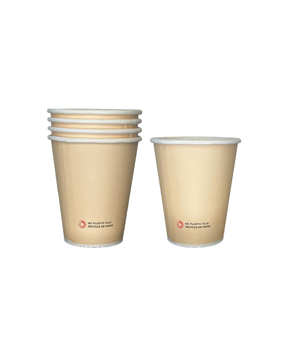 Pappersmugg Plastfri 23-25cl