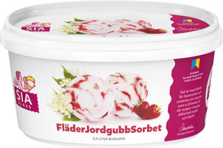 Sorbet Fläder & Jordgubb