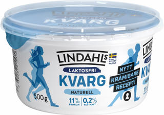 Kvarg Naturell 0,2% Laktosfri
