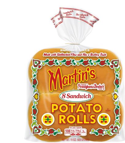 Hamburgerbröd Potatis 53g