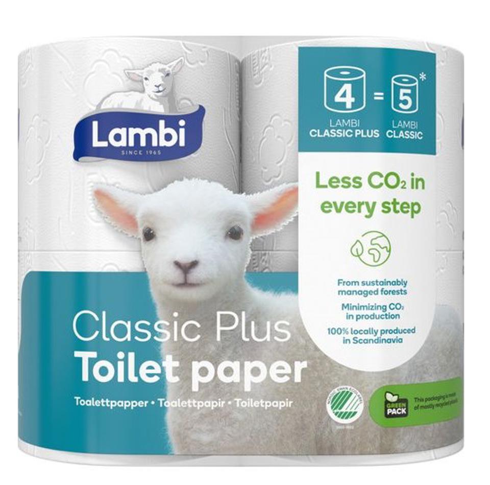 Toalettpapper Plus 3-skikt