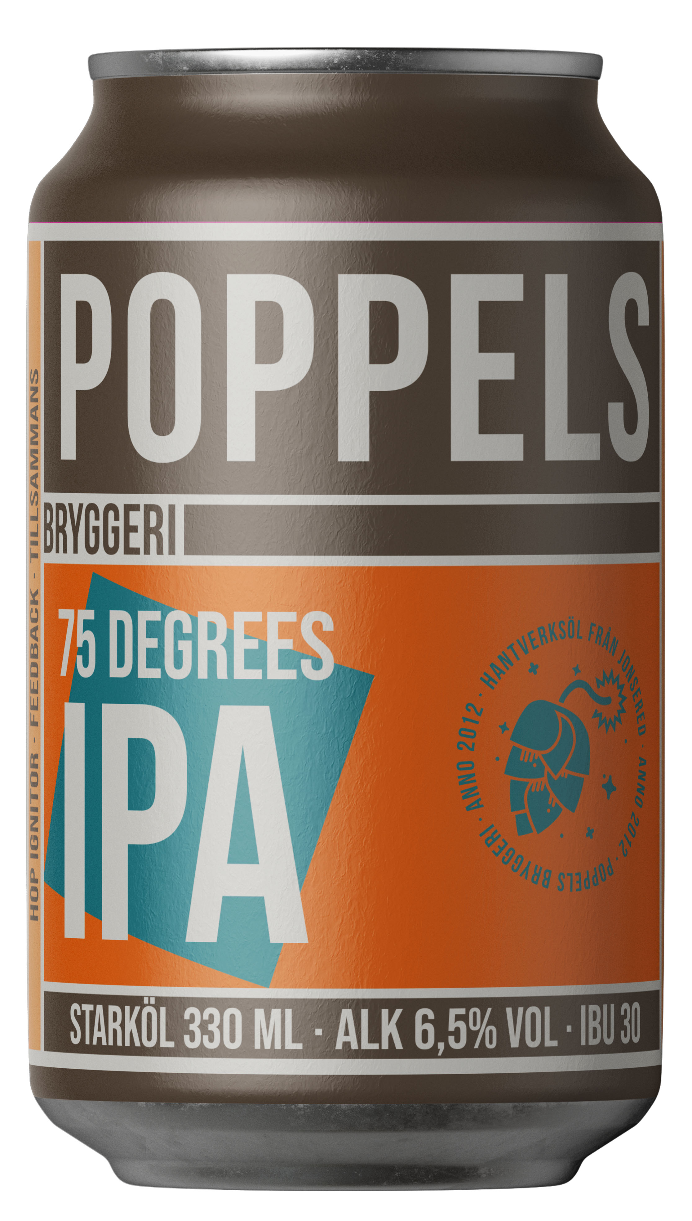Poppels Bryggeri 75 Degrees IPA BRK