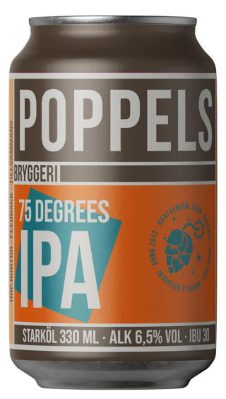 Poppels Bryggeri 75 Degrees IPA BRK