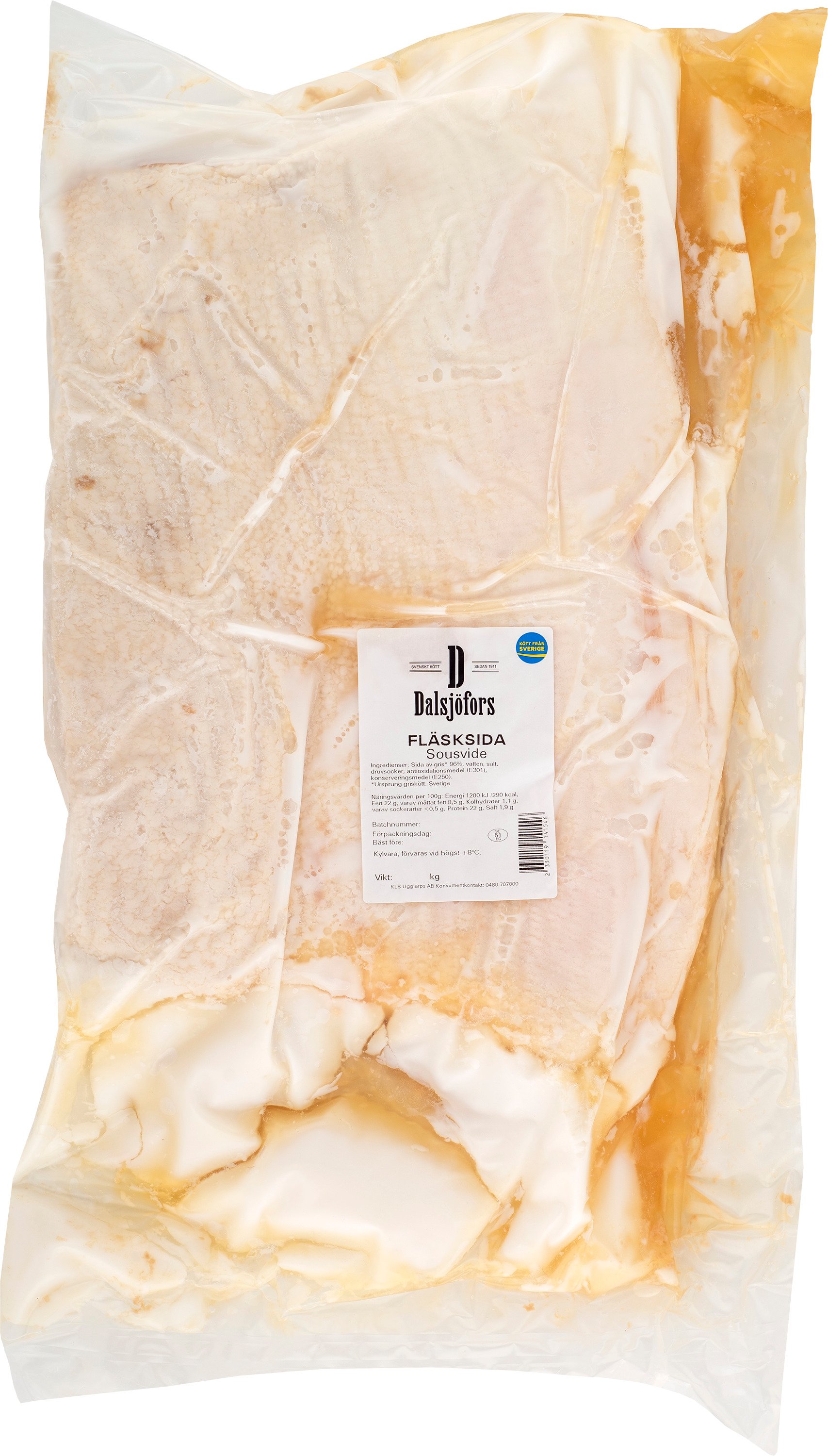 Fläsksida Sous Vide