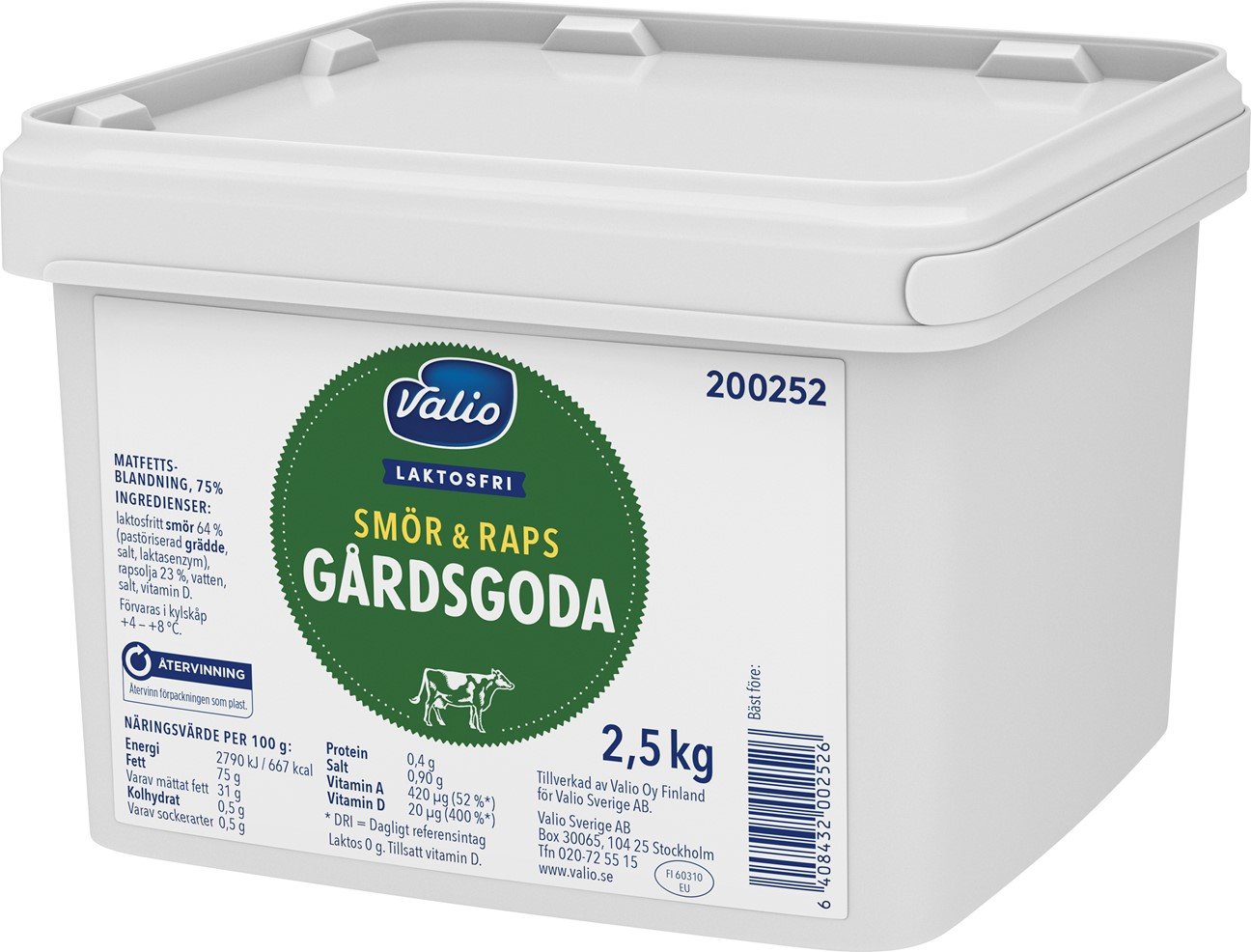 Gårdsgoda 75% Laktosfri