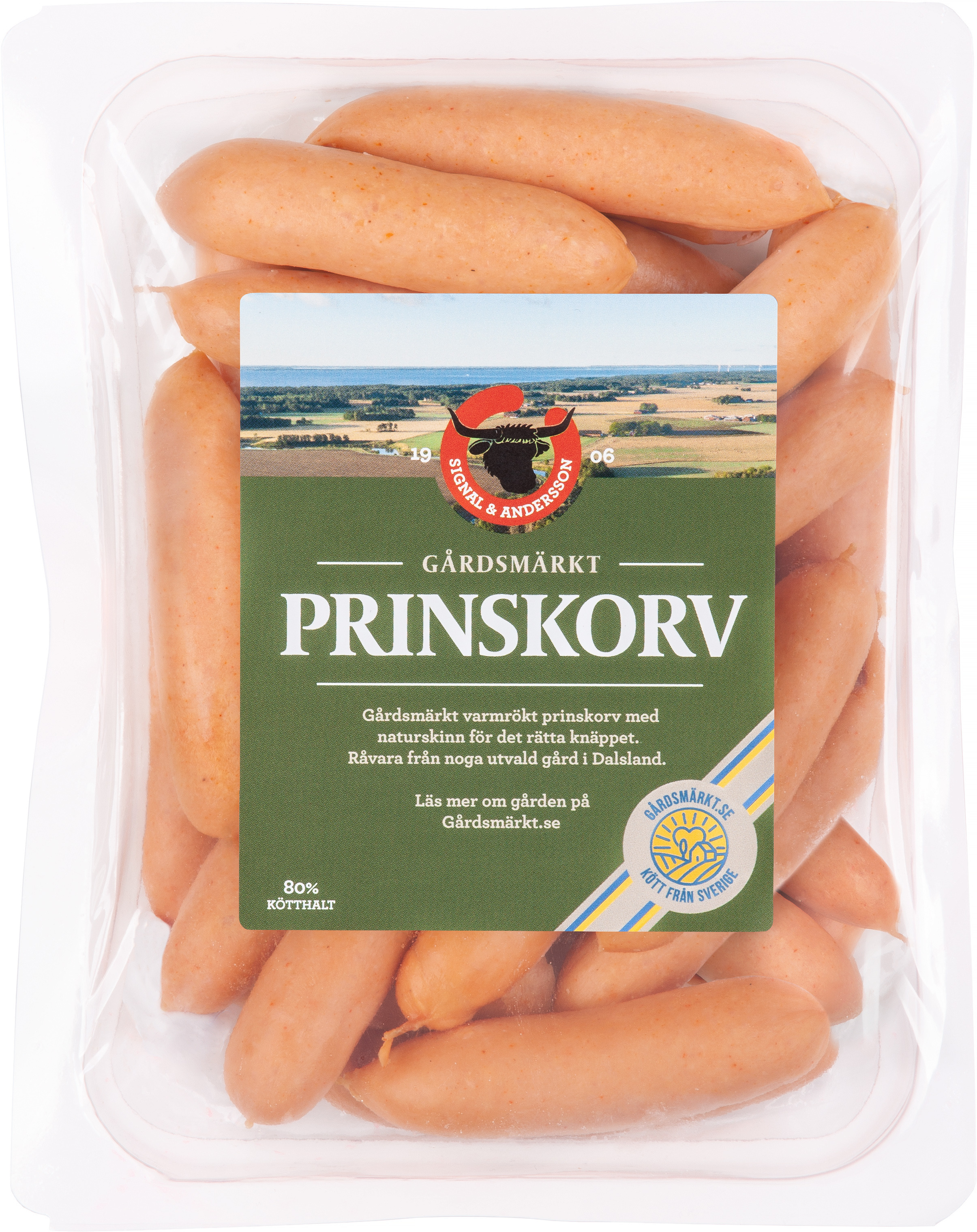 Prinskorv Klippt Gårdsmärkt Sverige