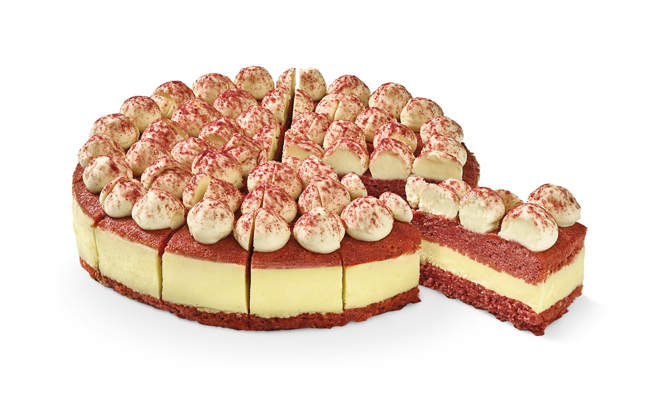 Cheesecake Red Velvet Förskuren