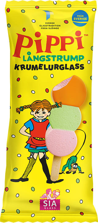 Pippi Krumelurglass