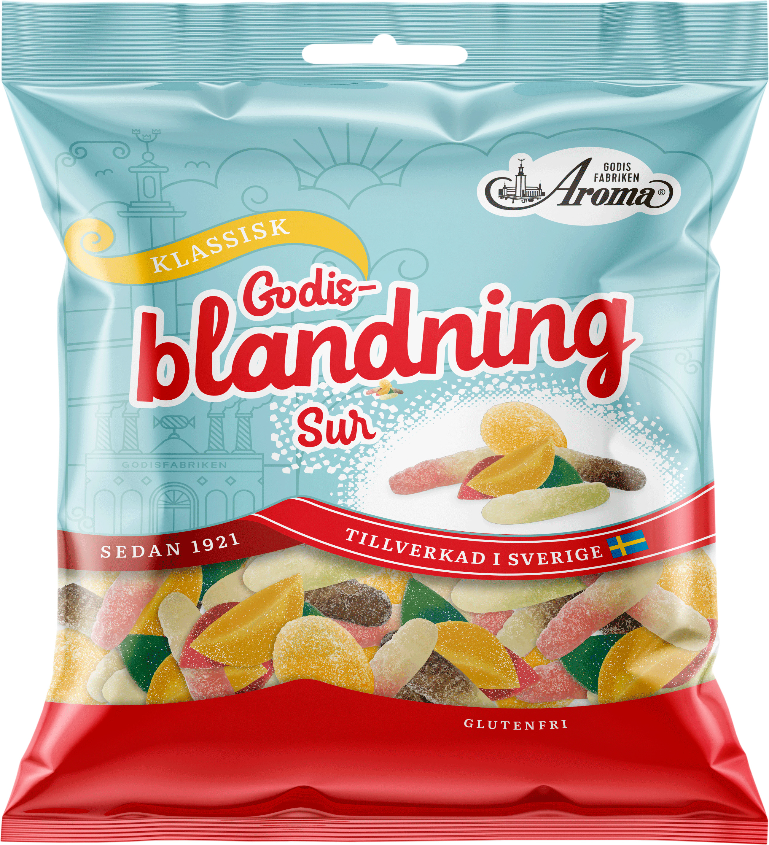 Godisblandning Sur