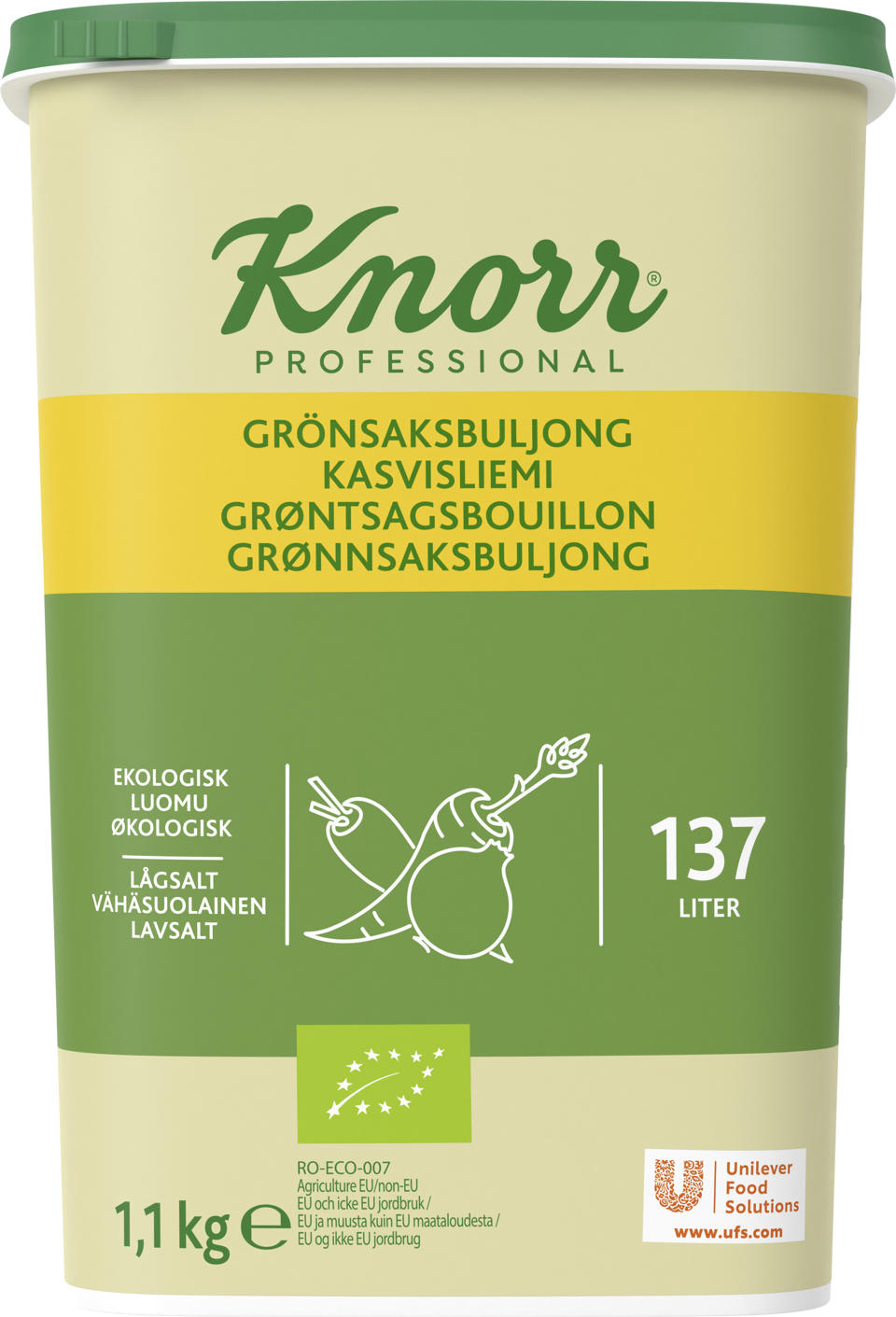 Grönsaksbuljong Lågsalt EKO