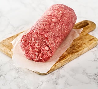 Hamburgefärs Rulle 9cmØ med Talg Sverige