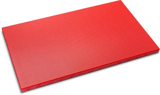 Skärbräda Plast Röd 53x32x2cm