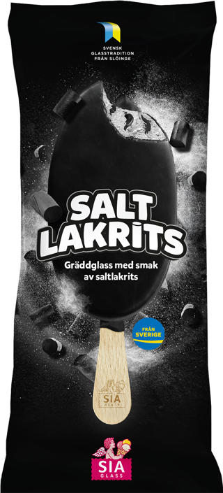 Glasspinne Saltlakrits