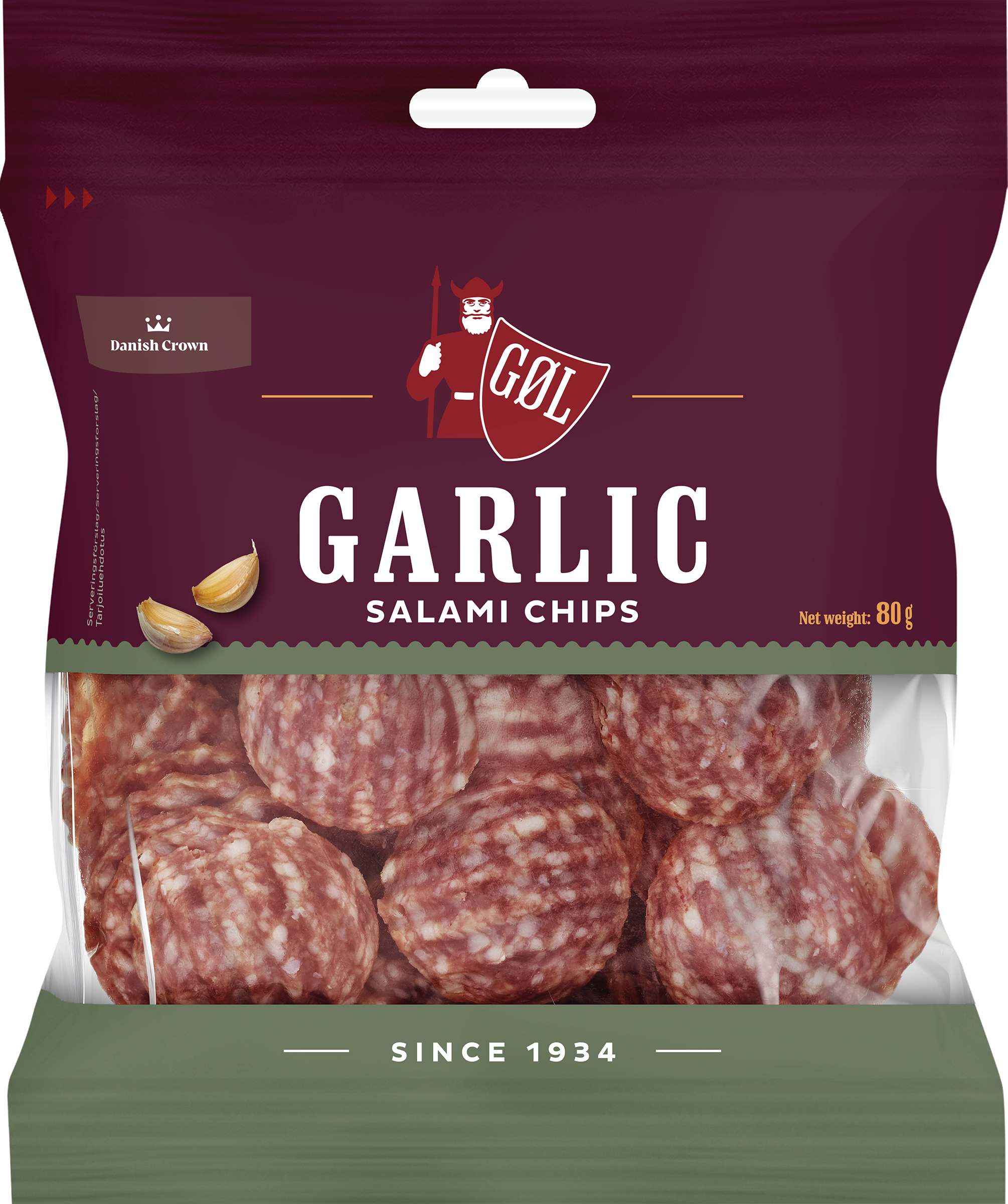 Salamichips Garlic