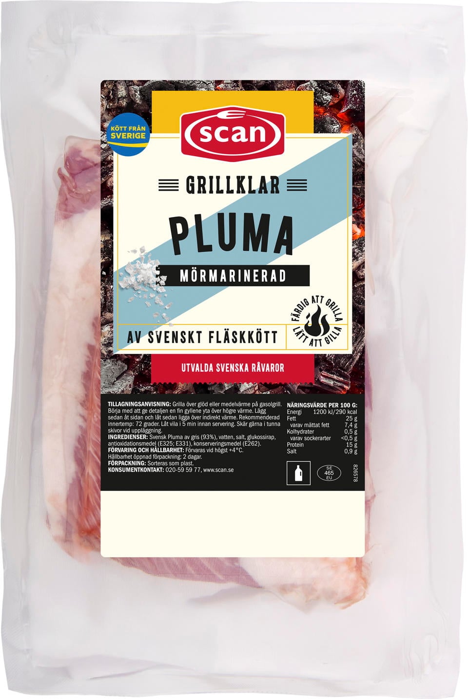Mörad Pluma 600g