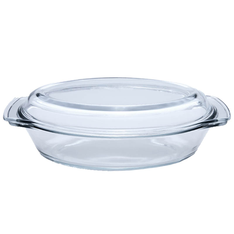 Form Oval med Lock Glas 2,5L