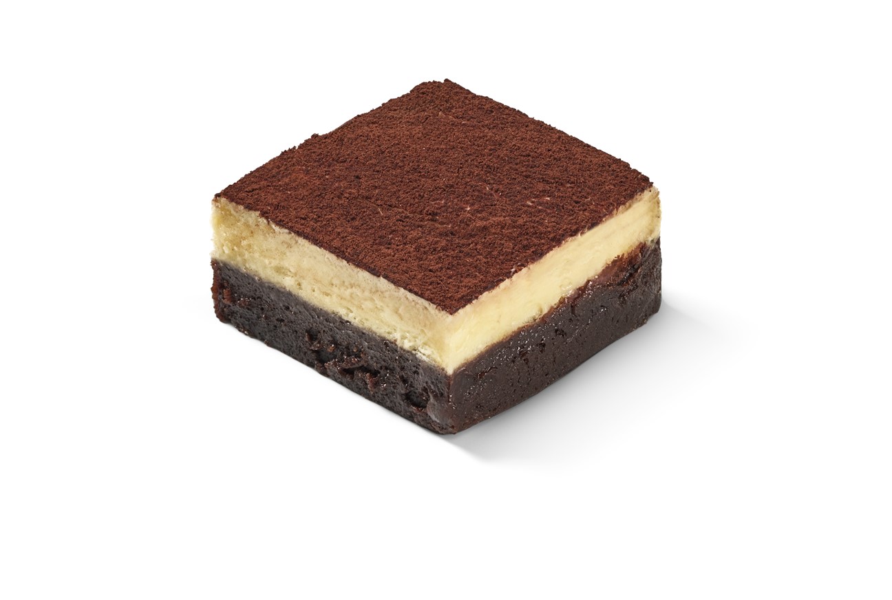 Brownie Tiramisu Förskuren