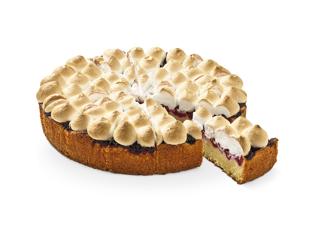 Mandelkaka Körsbär Gluten & Mjölkfri Förskuren