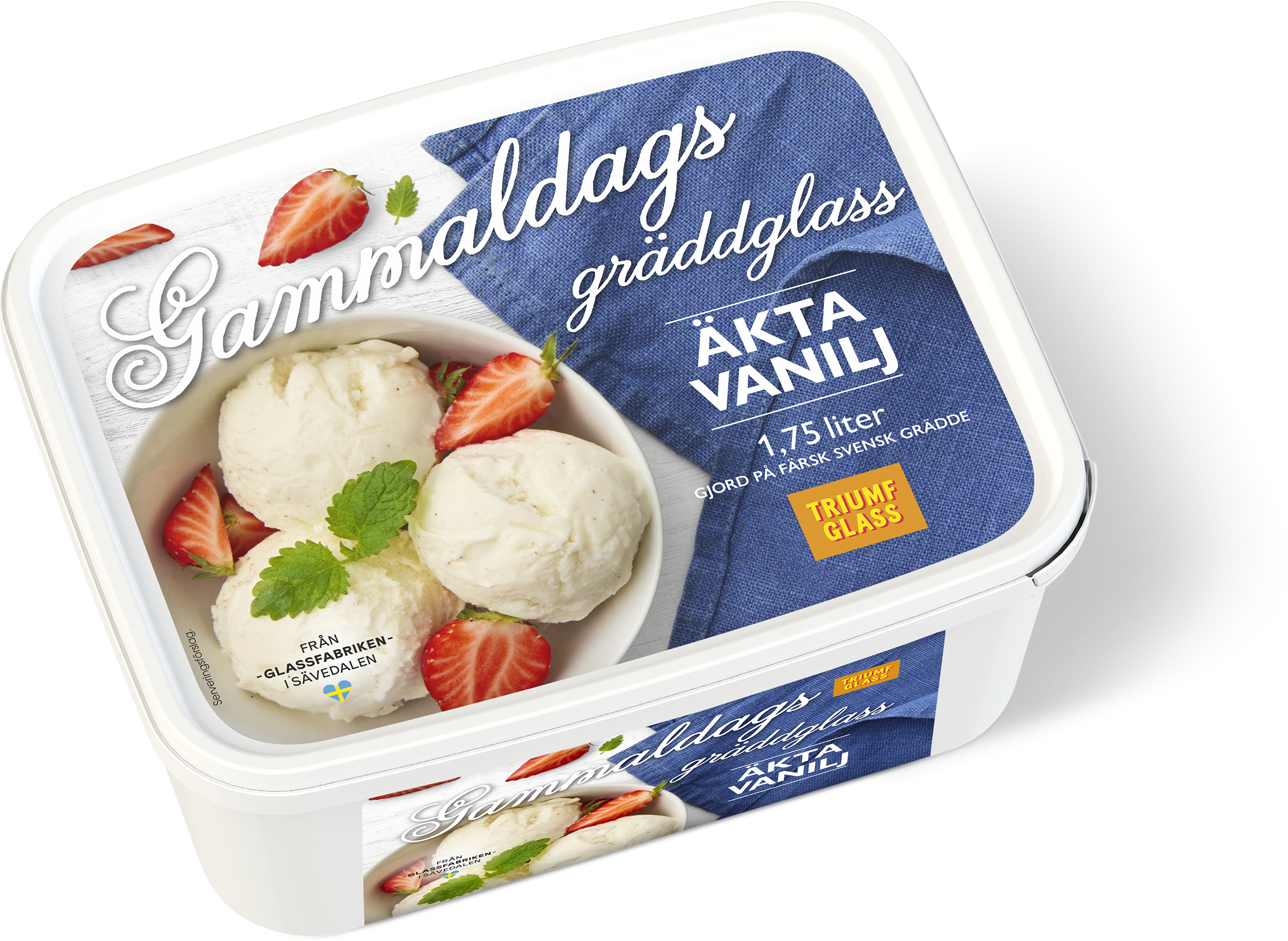 Gräddglass Äkta Vanilj