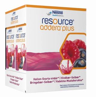 Addera Plus Hallon & Svarta Vinbär