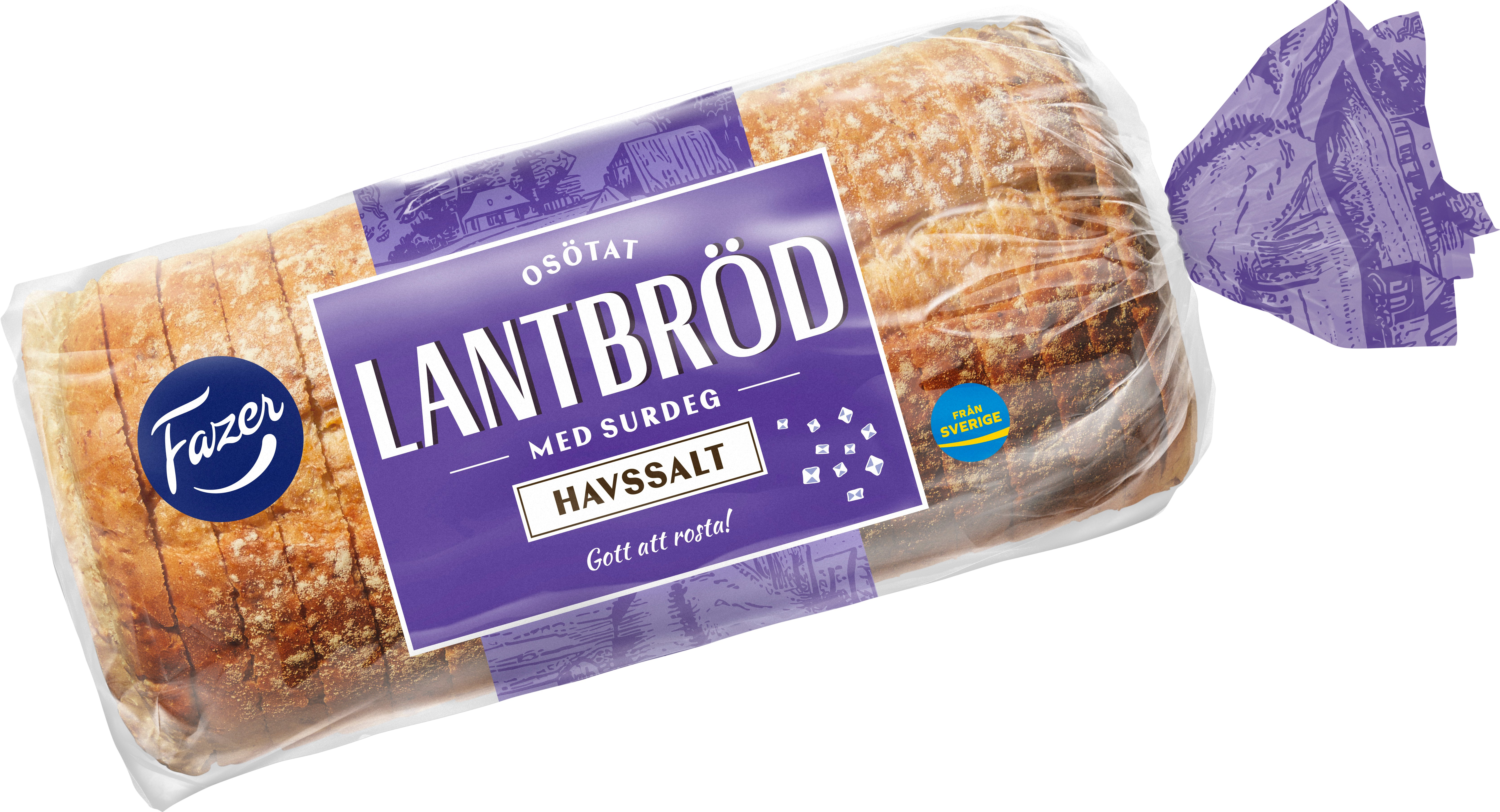 Lantbröd Havssalt Skivad