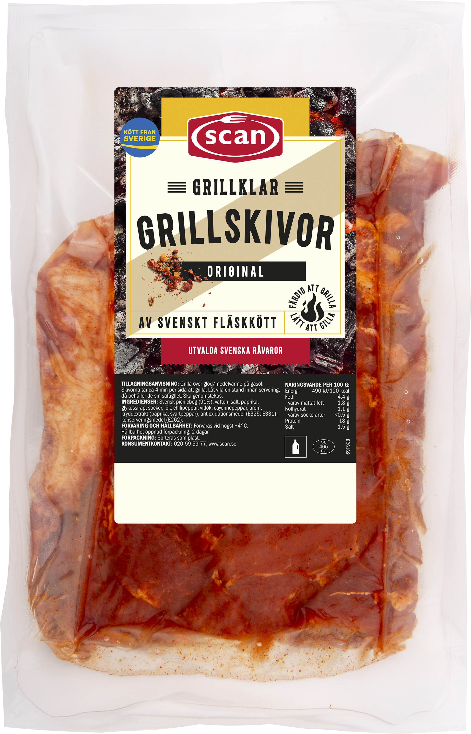 Grillskiva Original Sverige
