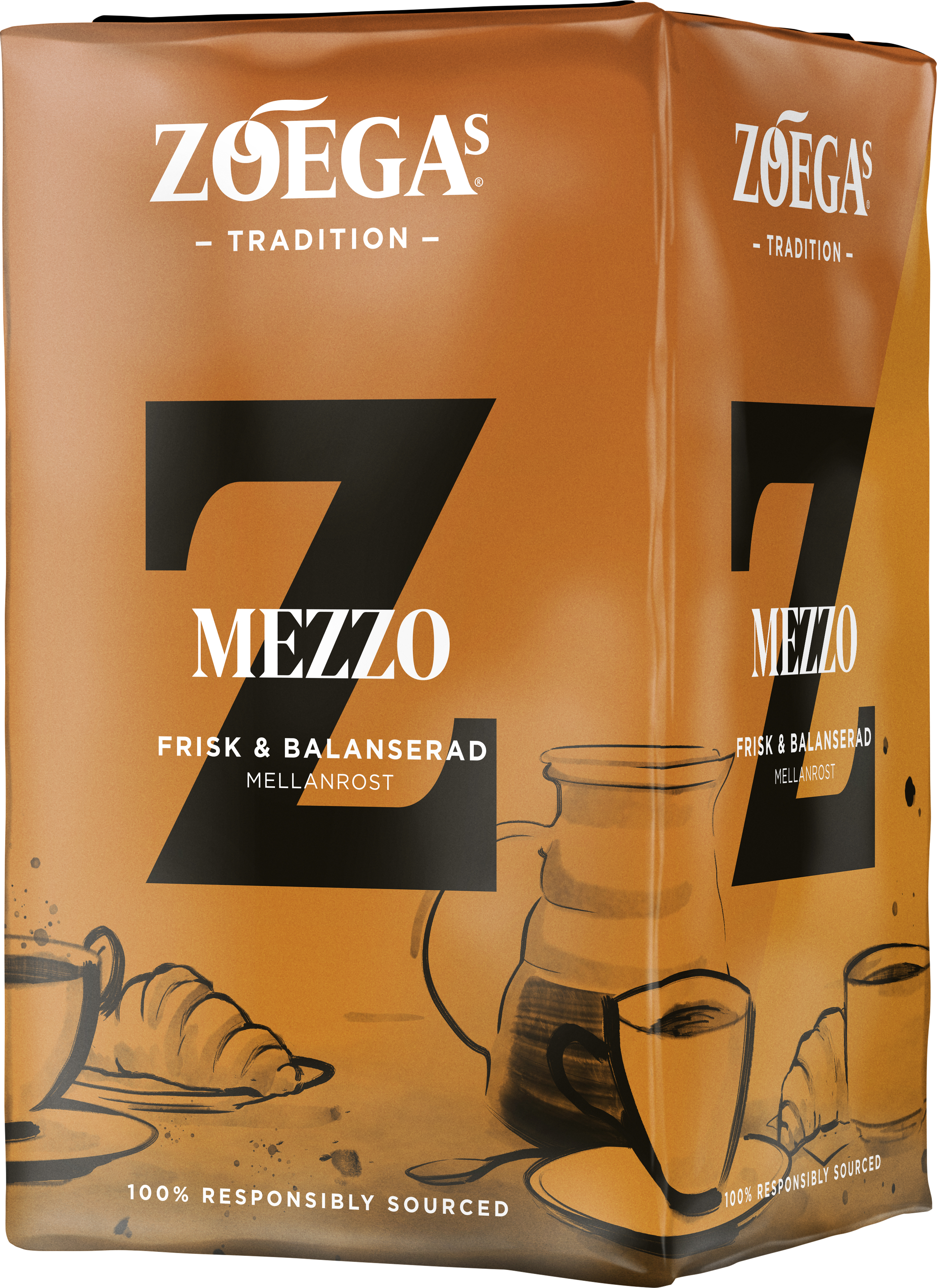 Kaffe Mezzo Mellanrost
