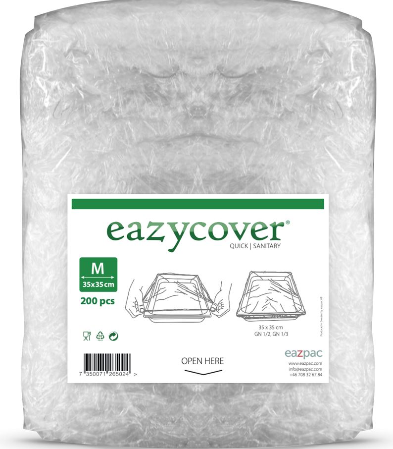 Överdragshätta eazycover Medium, passar GN1/2,
GN1/3