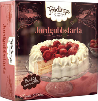 Jordgubbstårta