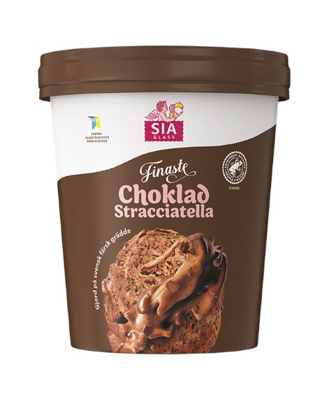 Glass Finaste Choklad Stracciatella