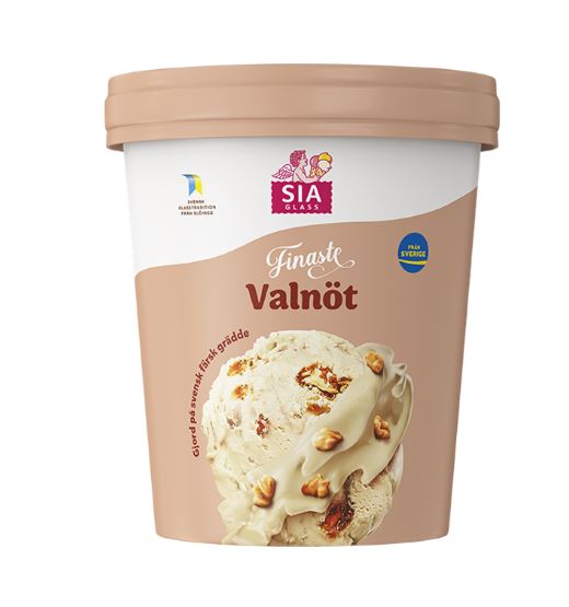 Glass Finaste Valnöt