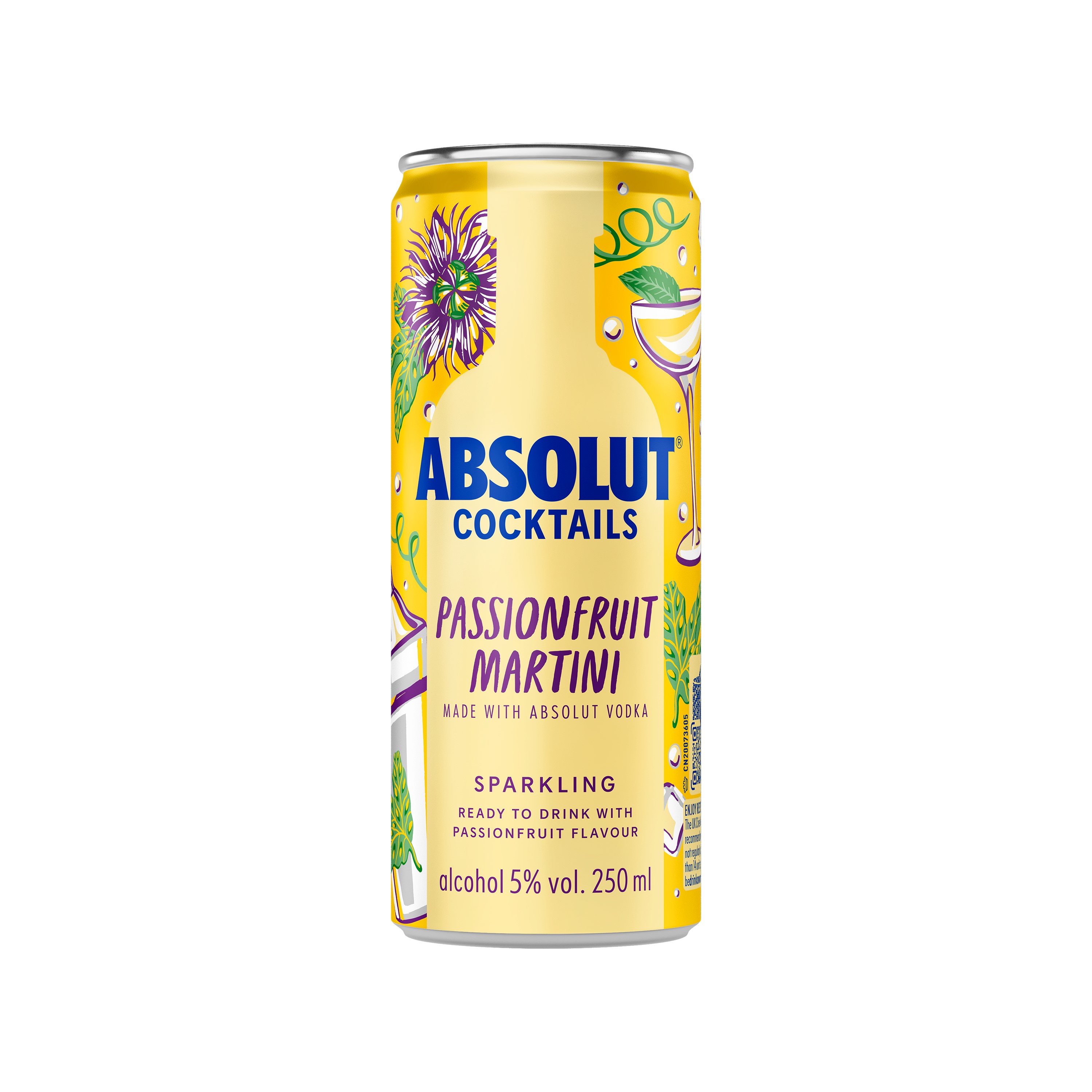 Absolut Cocktails Passionfruit Martini BRK