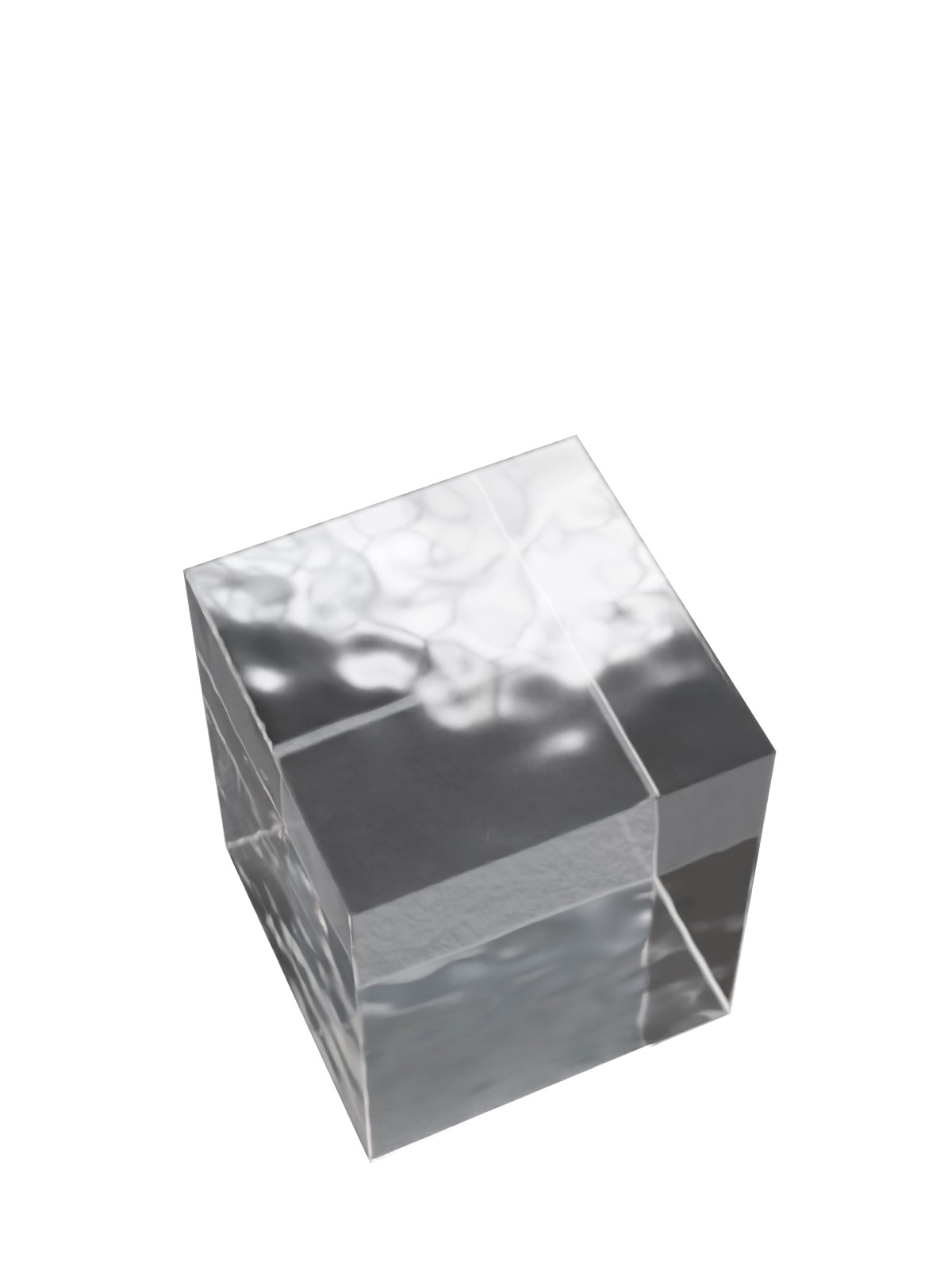 Iskub Kristallklar 50x50x50mm