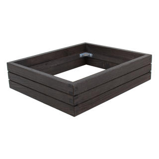 Träram till kylbricka Havanna black ek GN1/2