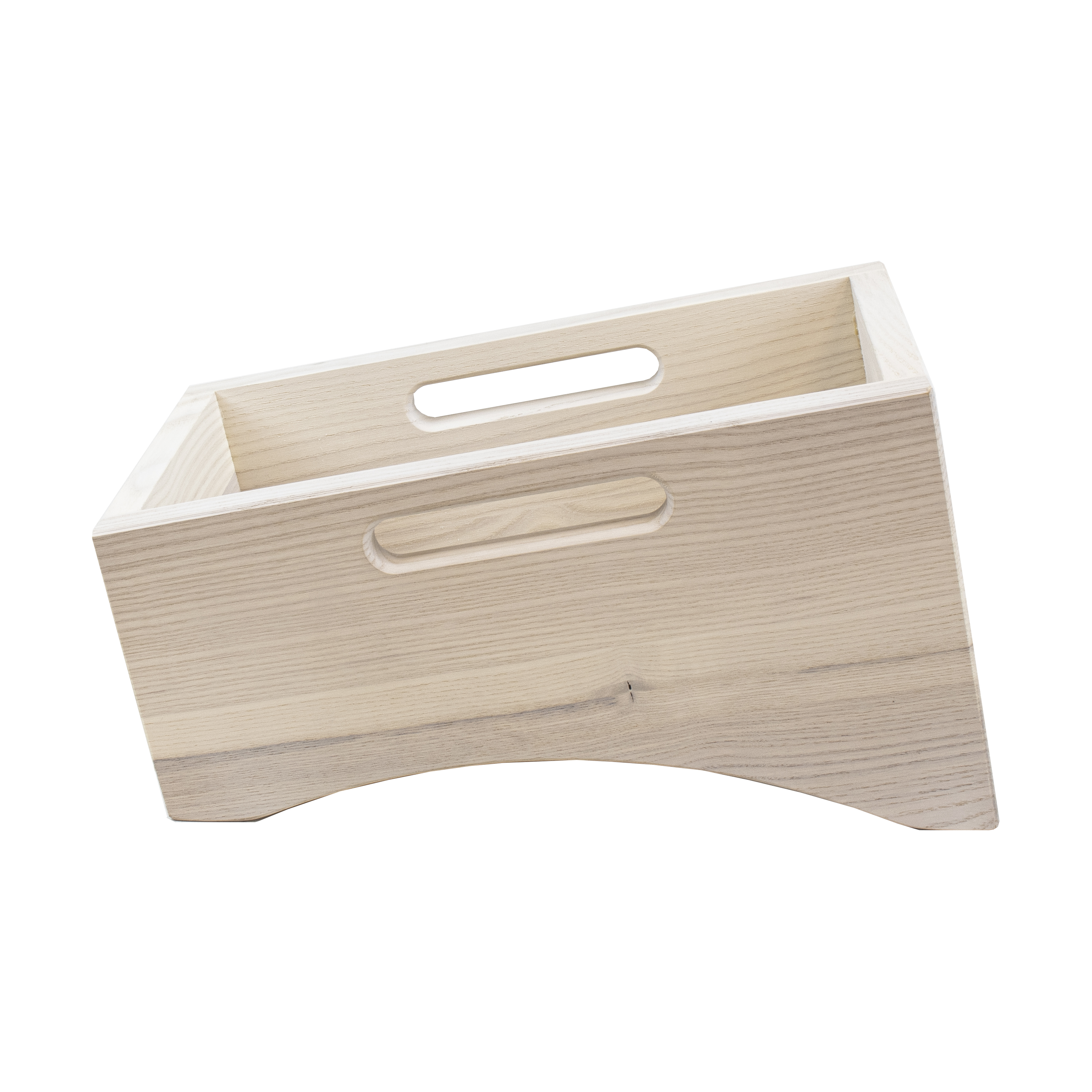 Besticklåda lutad askfä