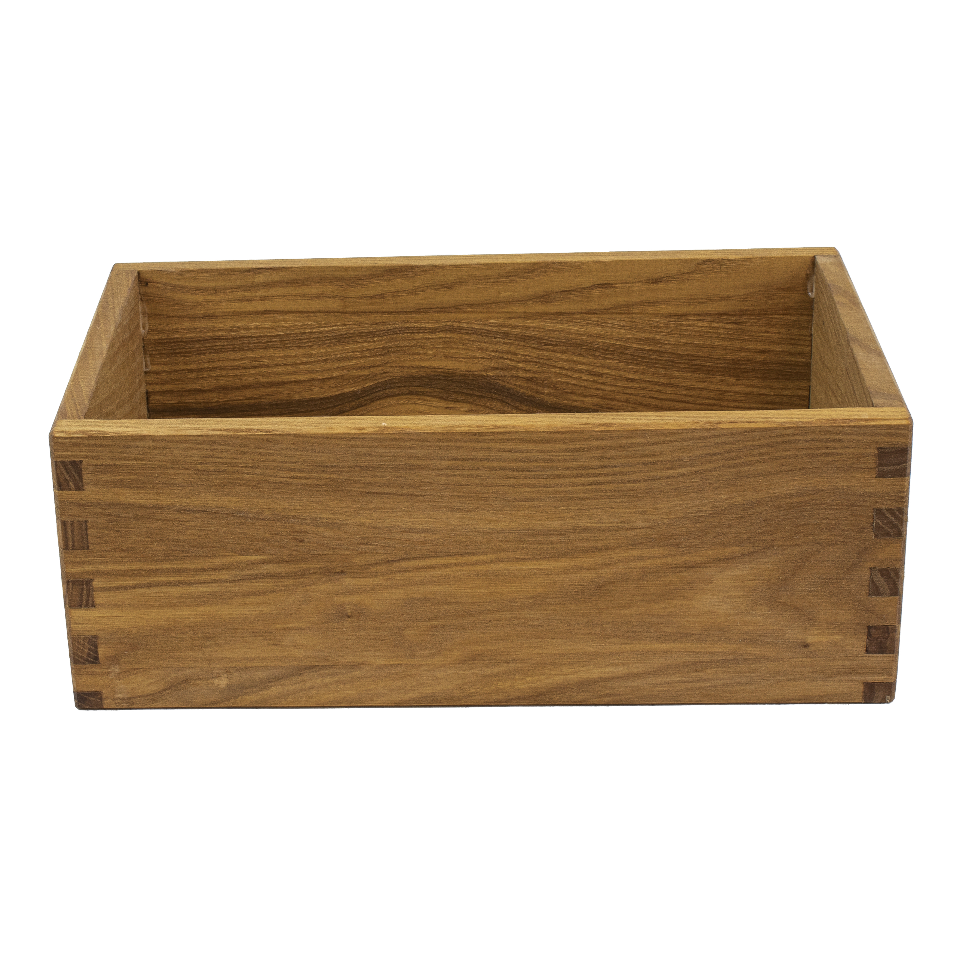 Besticklåda Ek L 26cm H 10cm