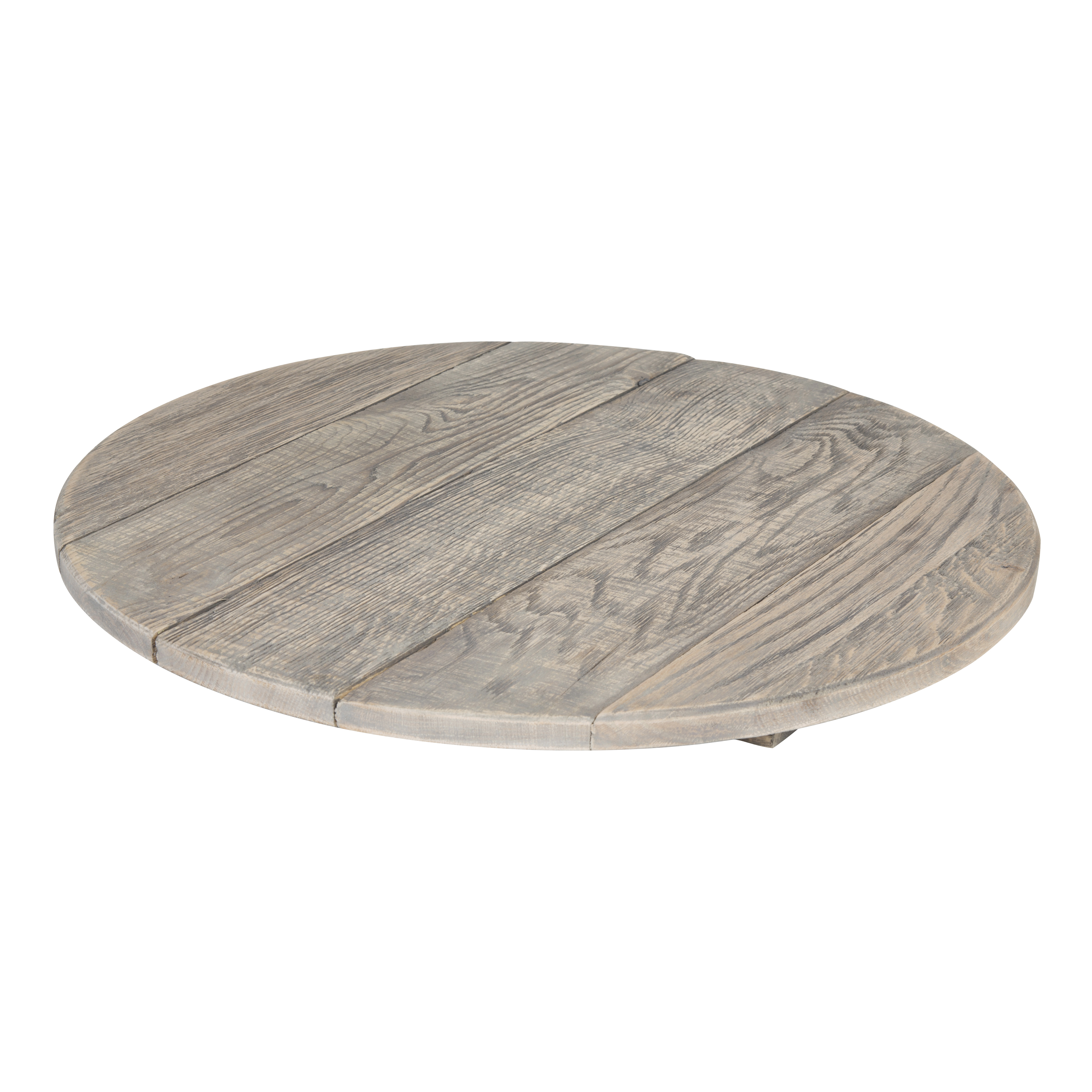 Serveringsbräda drivvedsfärgad ek Ø45