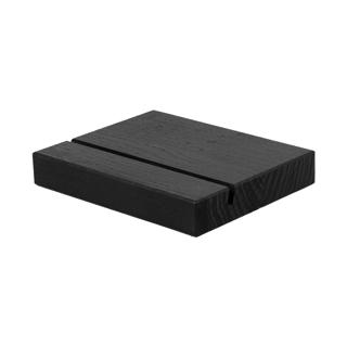 Menyhållare Svartlackerad Ek 12,5x10x2cm