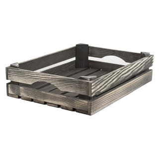 Trälåda Drivvedsfärgad Ek 33,7x24,5x8cm