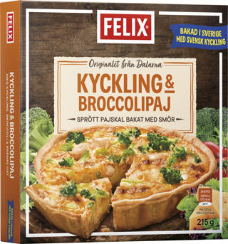 Kyckling & Broccolipaj