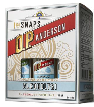 O.P. Anderson Alkohofri 6x5 cl Småflaskor EKO