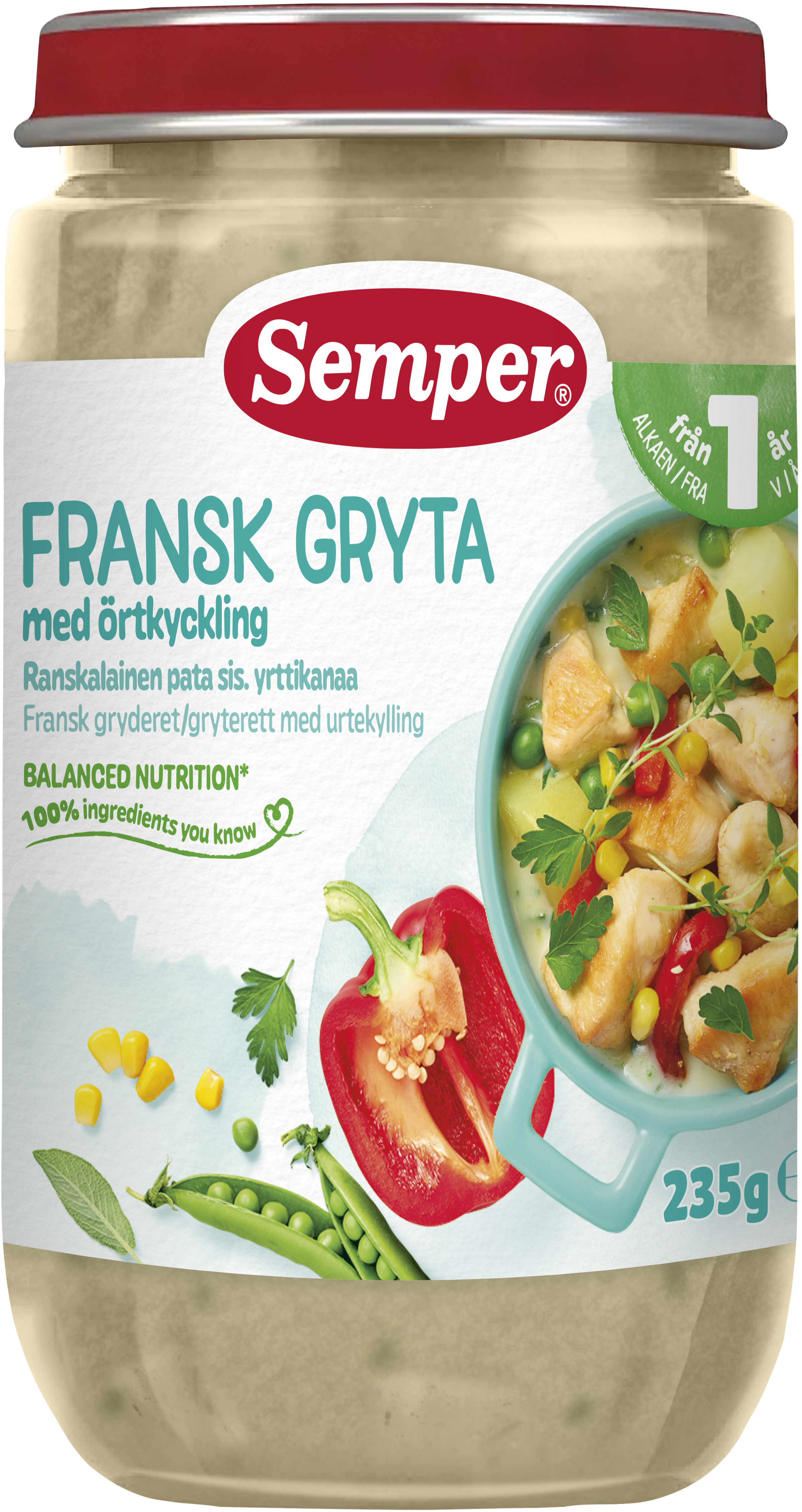 Fransk Gryta med Kyckling 1 År