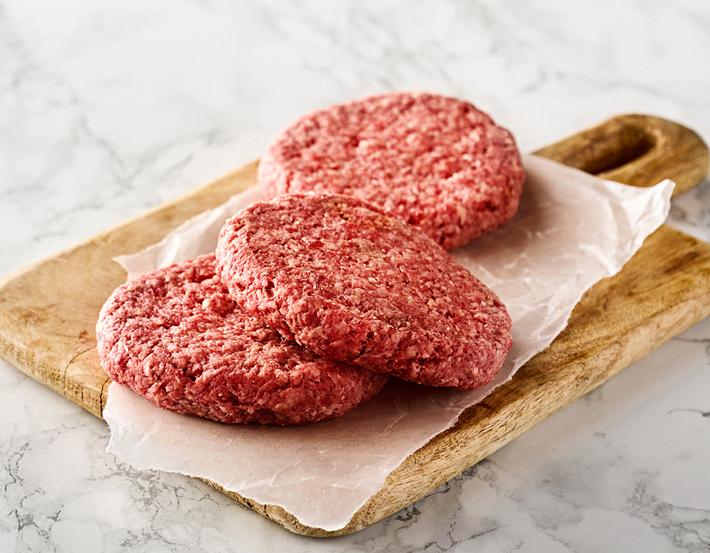 Hamburgare 80g Utvald med Talg EU